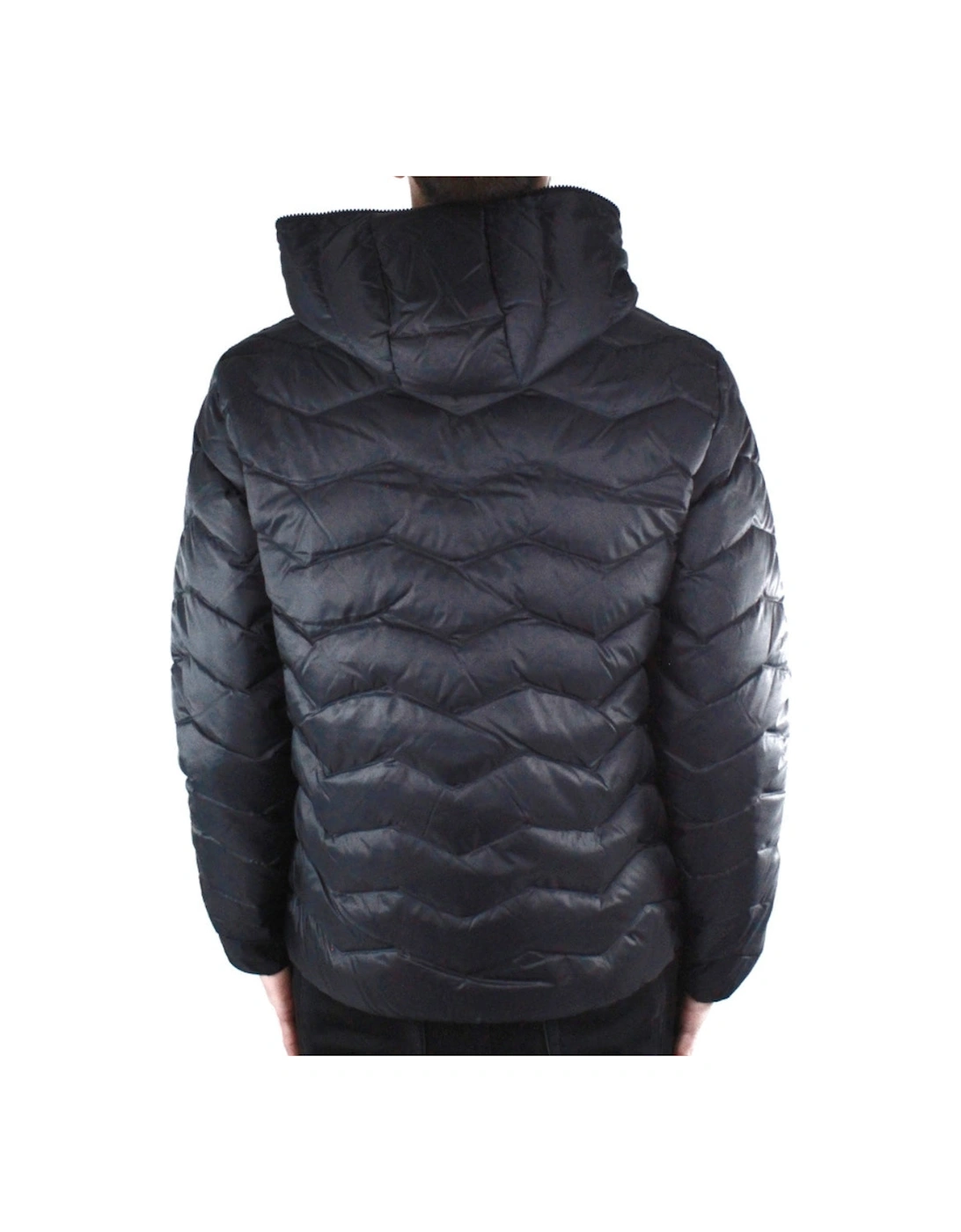 Black Full Zip Closure Jacket