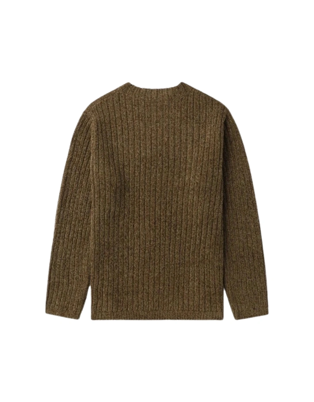 Chenille Ribbed Shaded Stone Jumper