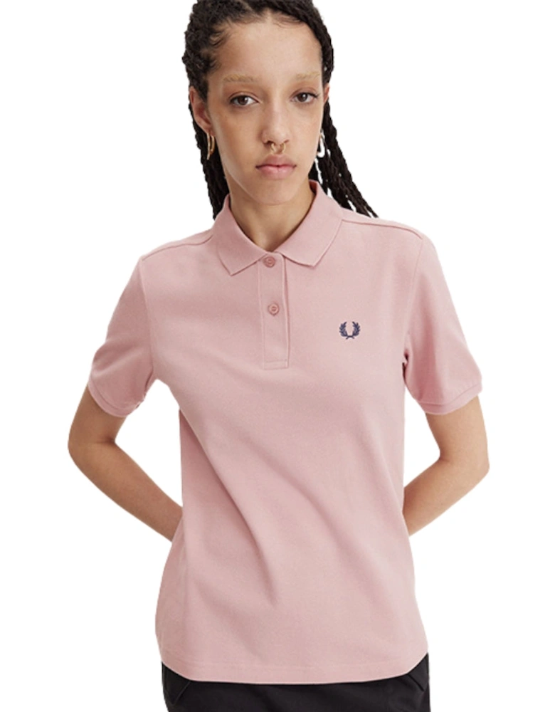 Plain Dusty Rose Pink Polo Shirt