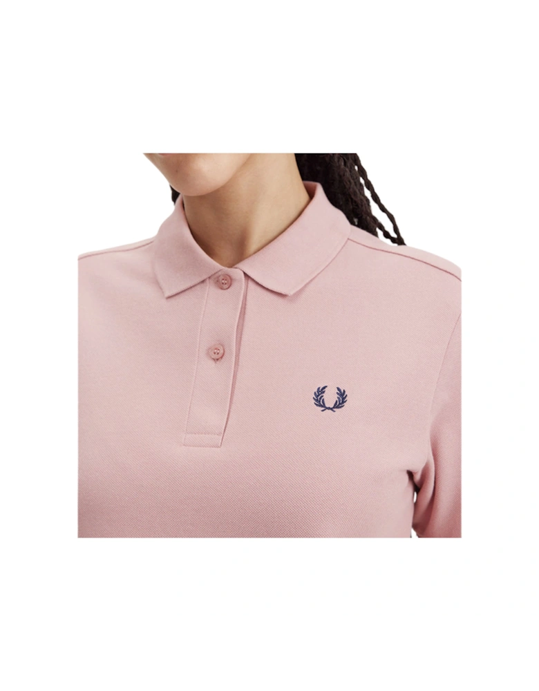 Plain Dusty Rose Pink Polo Shirt