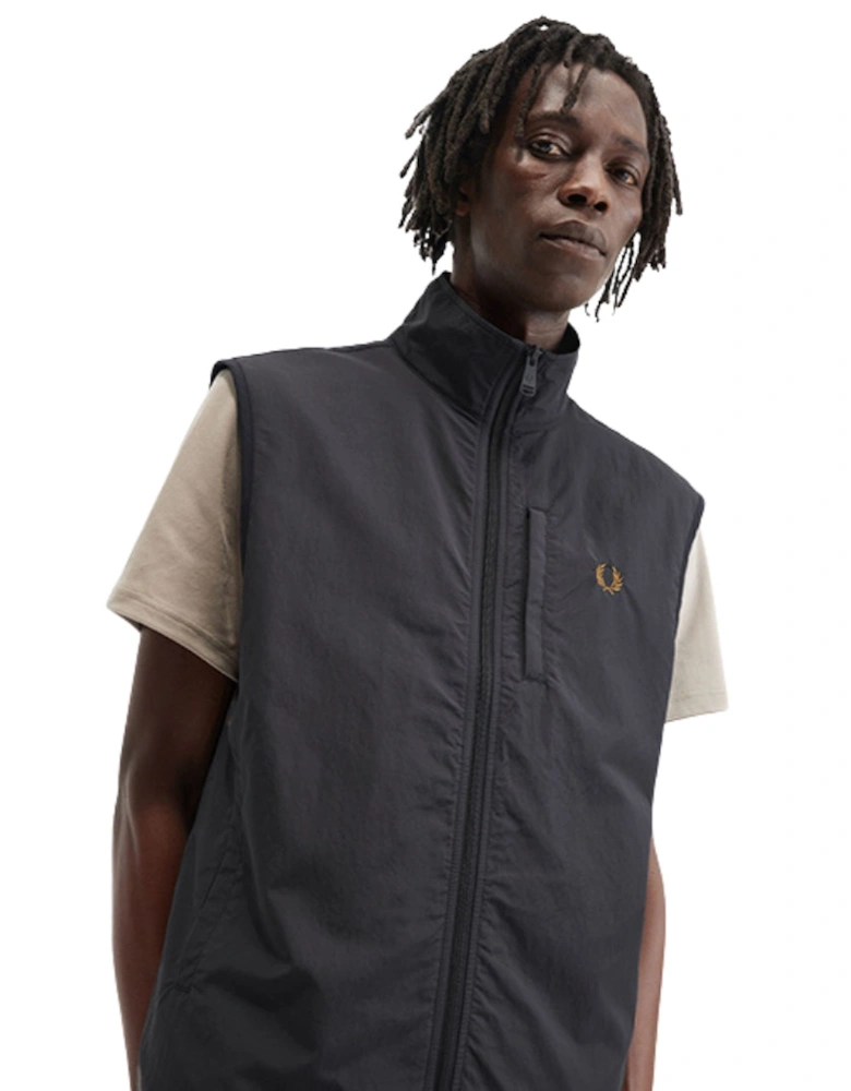 Anchor Grey Gilet Mens