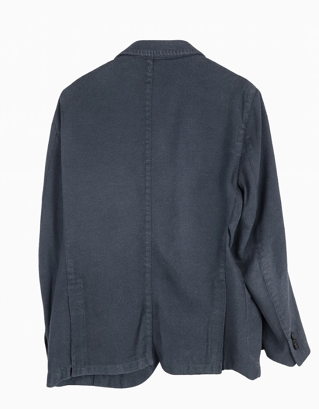 Men's Midnight Blue Textured Vintage Wash K Jacket