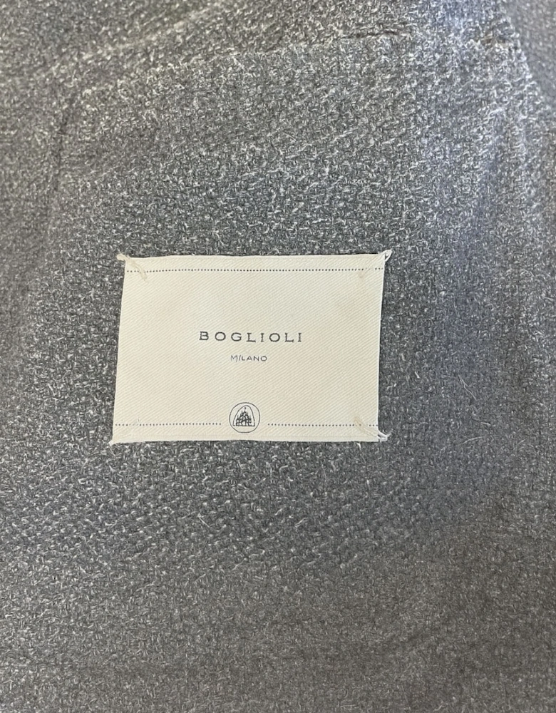 Men's Midnight Blue Textured Vintage Wash K Jacket