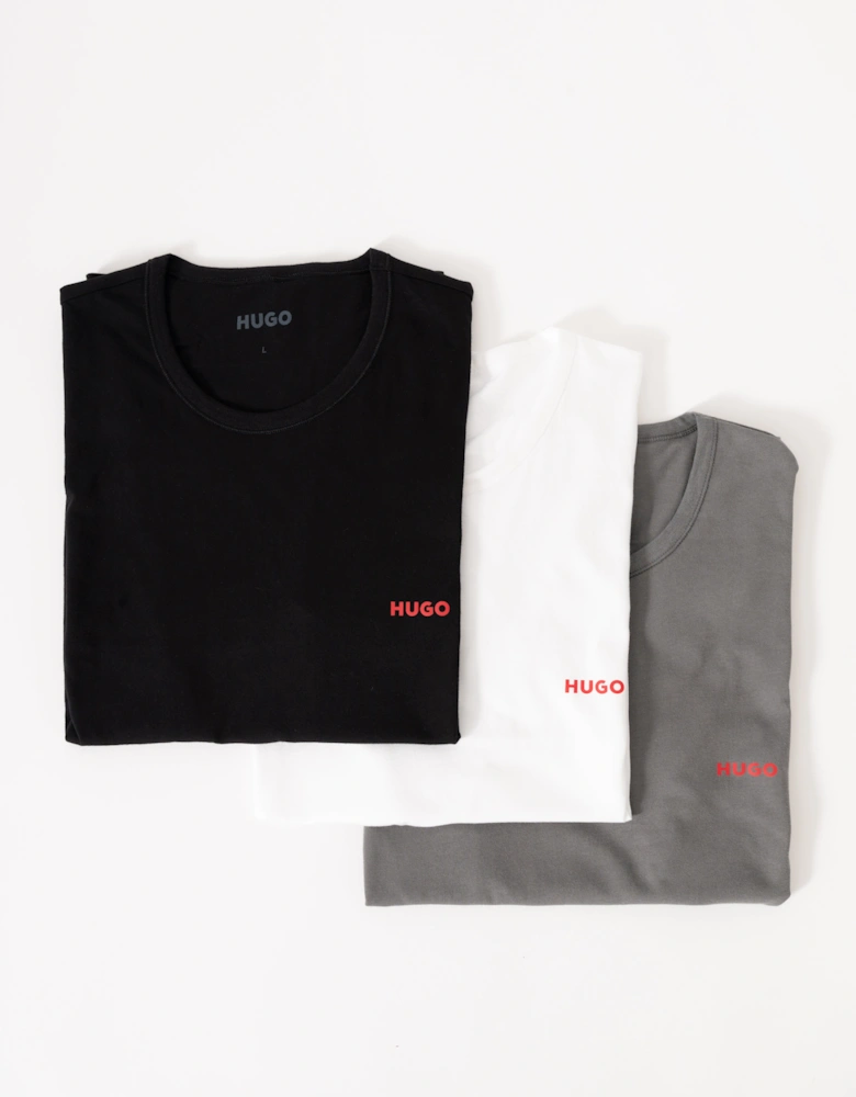HUGO RN Triplet 3-Pack Mens T-Shirts - Open Miscellaneous 966