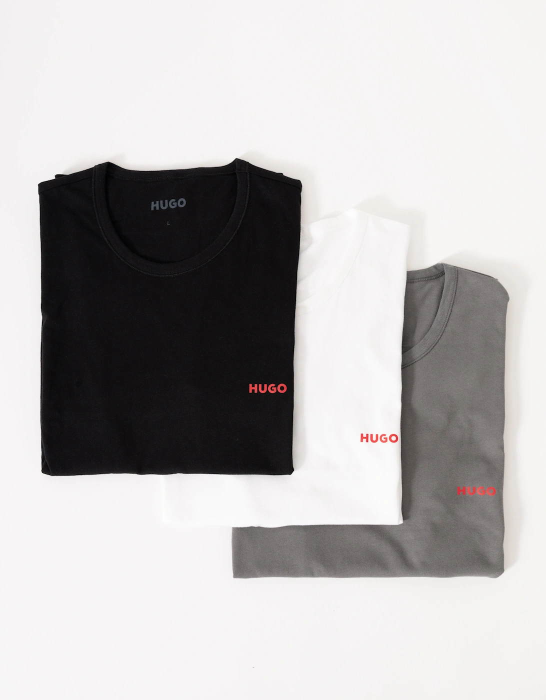 HUGO RN Triplet 3-Pack Mens T-Shirts - Open Miscellaneous 966, 2 of 1