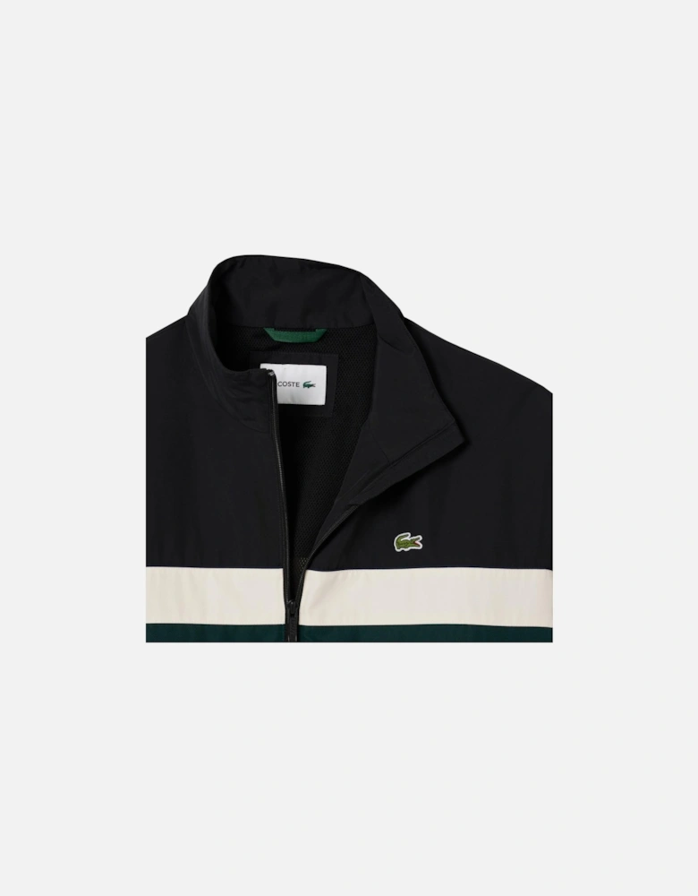 Men's Colour Block Water Repellent Tracksuit Jacket