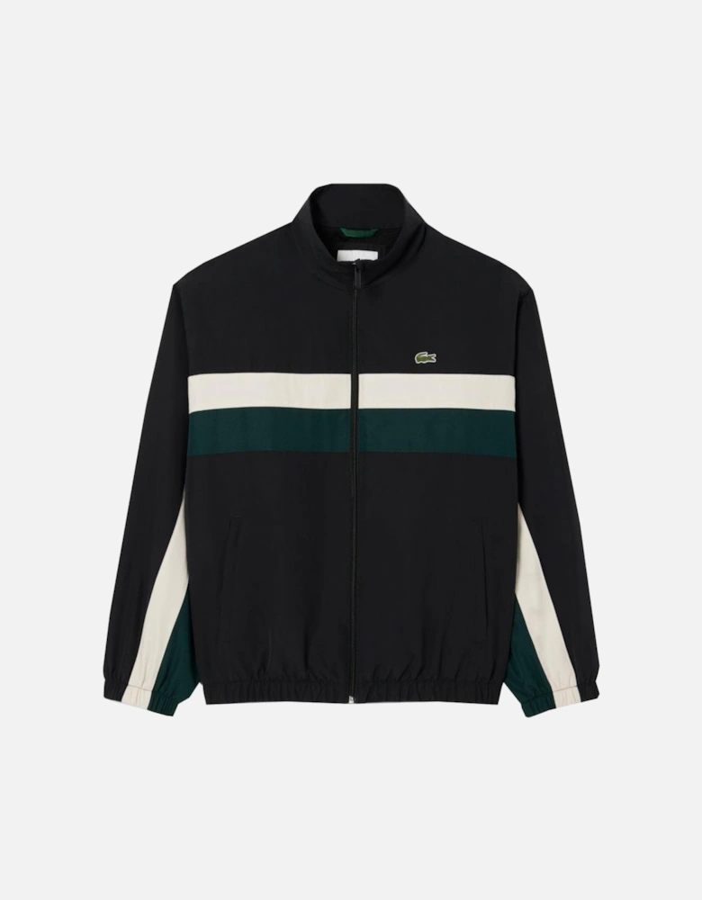 Men's Colour Block Water Repellent Tracksuit Jacket