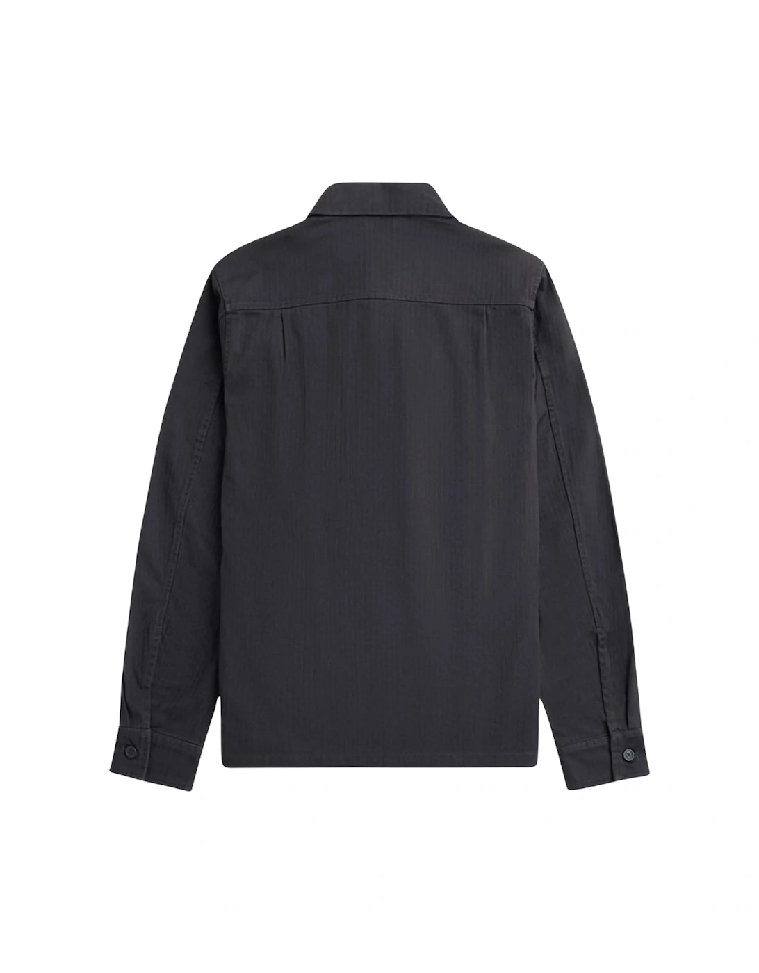 Herringbone Anchor Grey Over Shirt Jacket