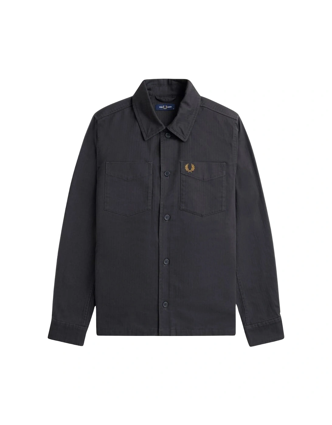 Herringbone Anchor Grey Over Shirt Jacket, 4 of 3