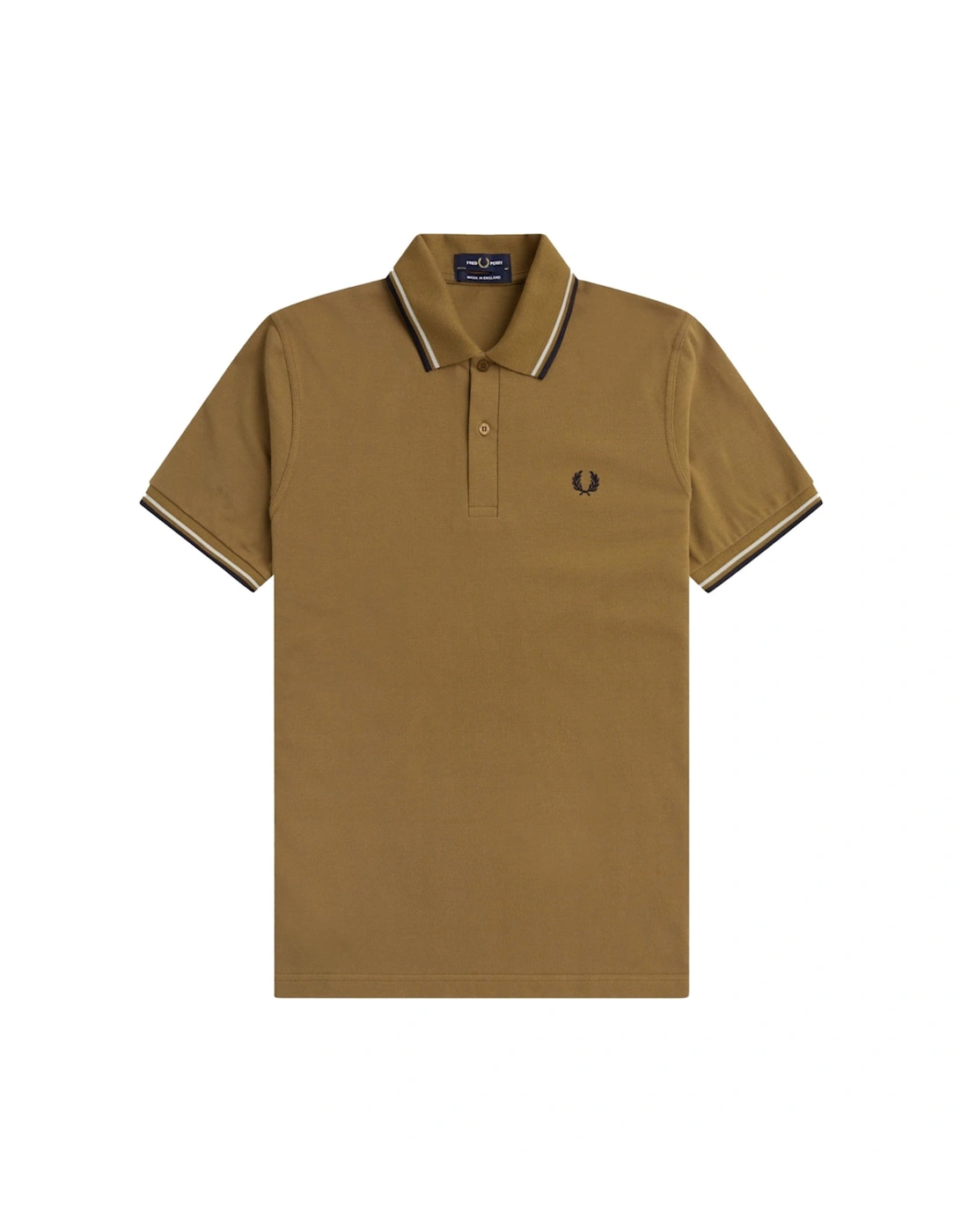 Twin Tipped Collar Brown Polo Shirt, 3 of 2