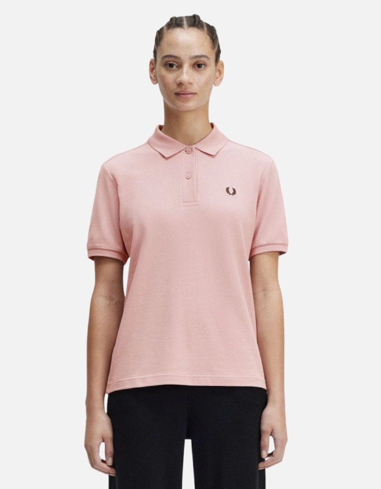 Dusty Rose Pink Polo Shirt