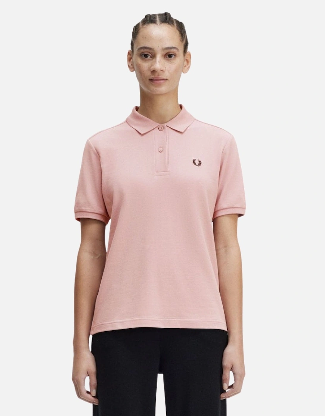 Dusty Rose Pink Polo Shirt