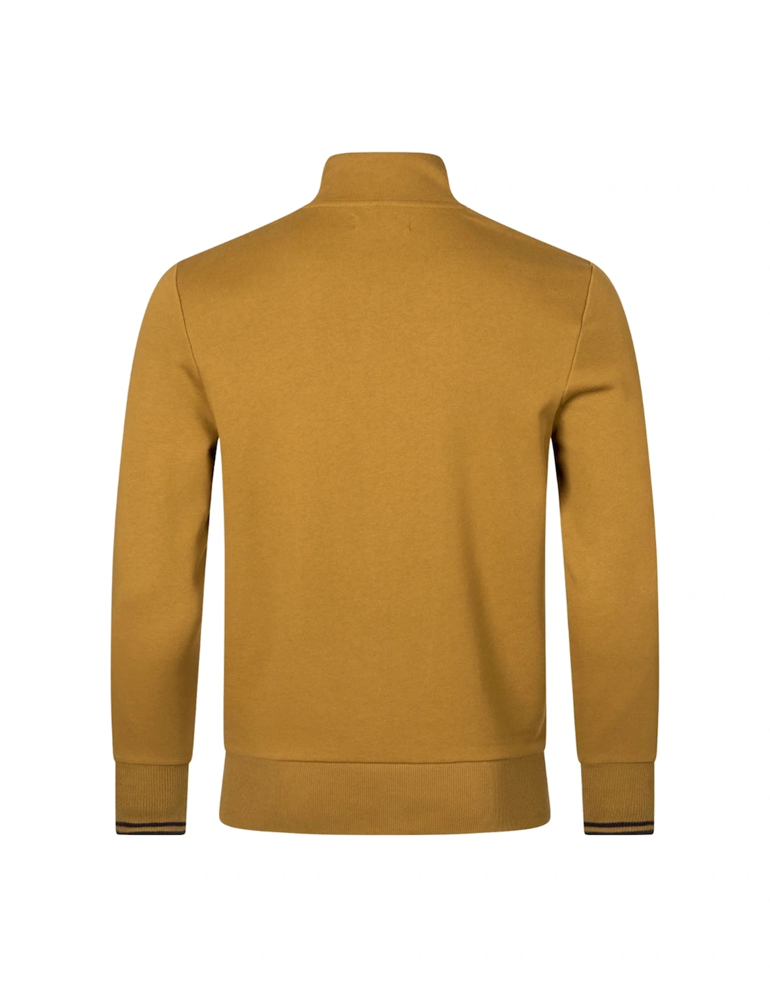 Half Zip Dark Caramel Sweatshirt