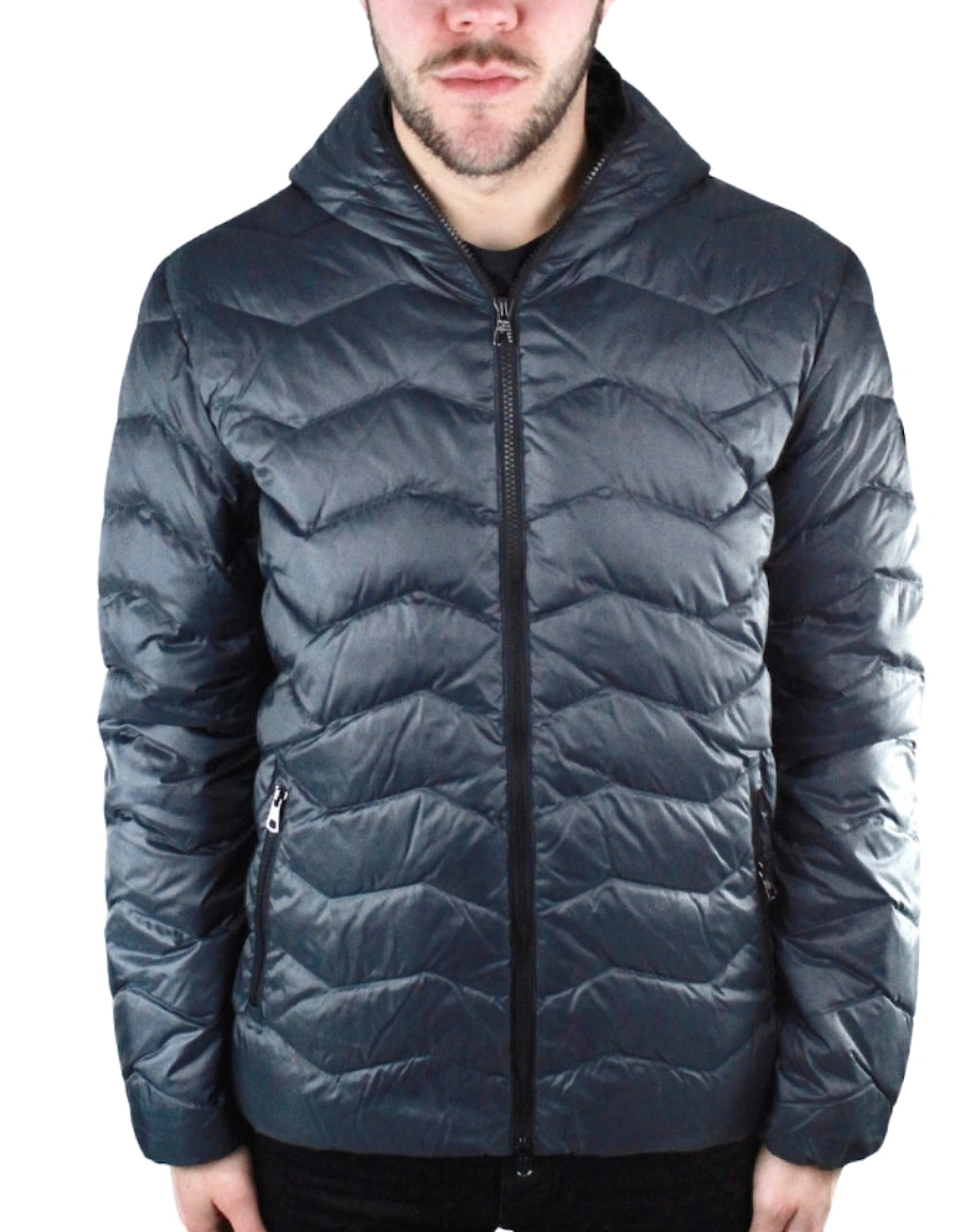 Dark Blue Full Zip Closure Jacket, 4 of 3