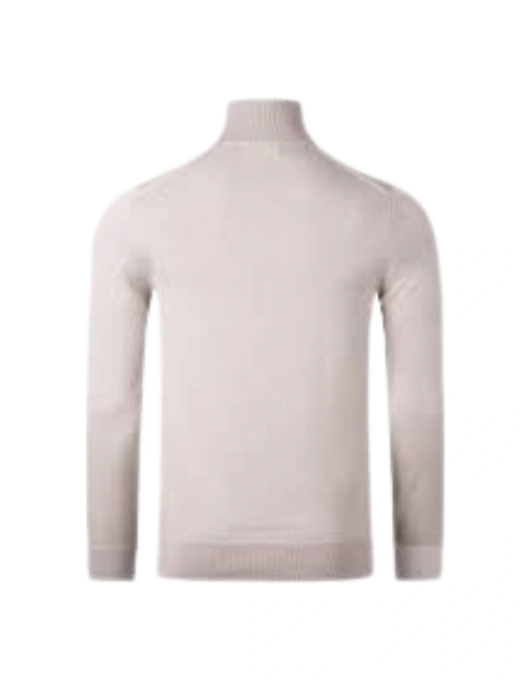 Roll Neck Dark Oatmeal Jumper