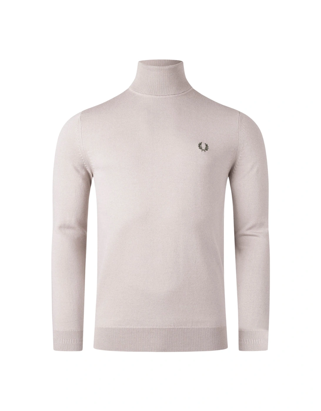 Roll Neck Dark Oatmeal Jumper, 4 of 3