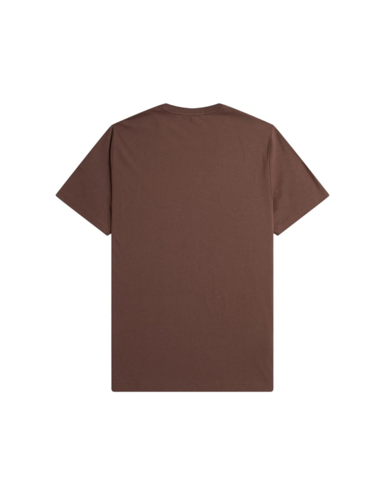 Brick Brown Maroon T-Shirt