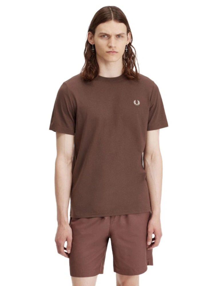 Brick Brown Maroon T-Shirt