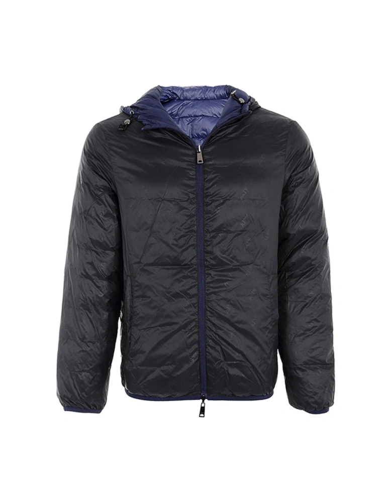 Navy Blue Reversible Jacket
