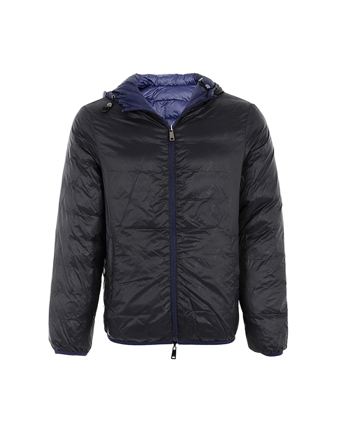 Navy Blue Reversible Jacket