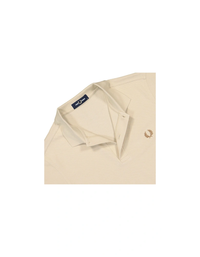Plain Oatmeal Polo Shirt
