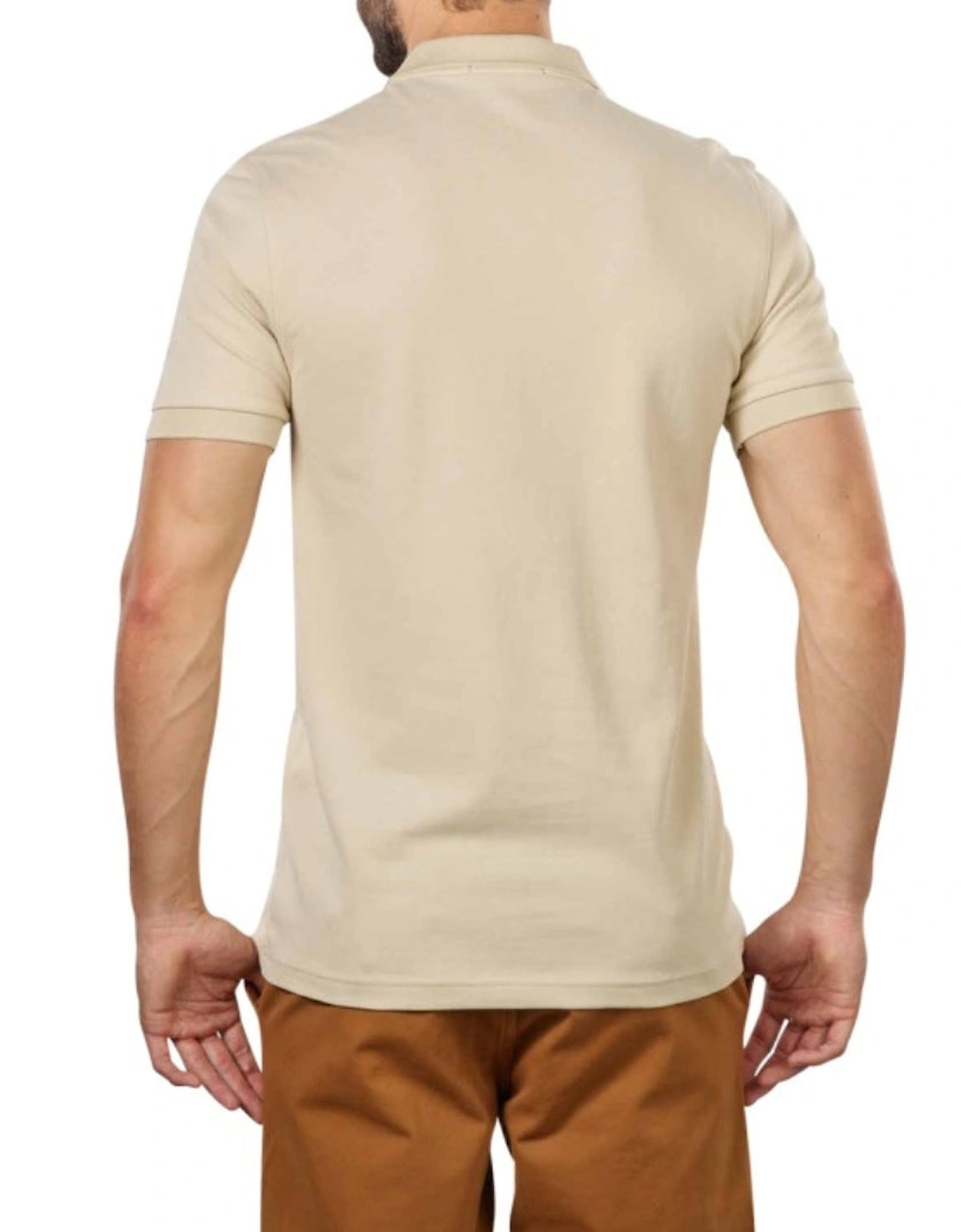 Plain Oatmeal Polo Shirt