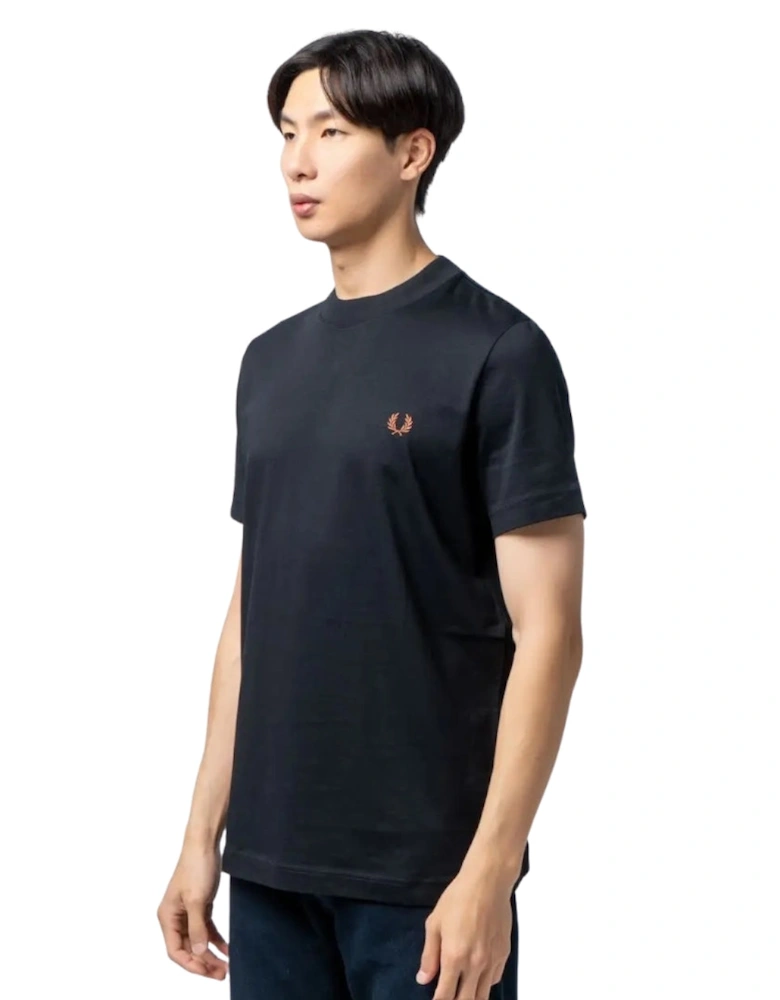 Rave Graphic Design Black T-Shirt