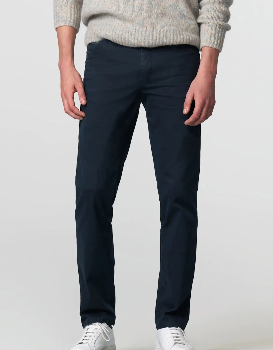 Chicago Modern Fit Chino Fine Micro - Navy, 7 of 6