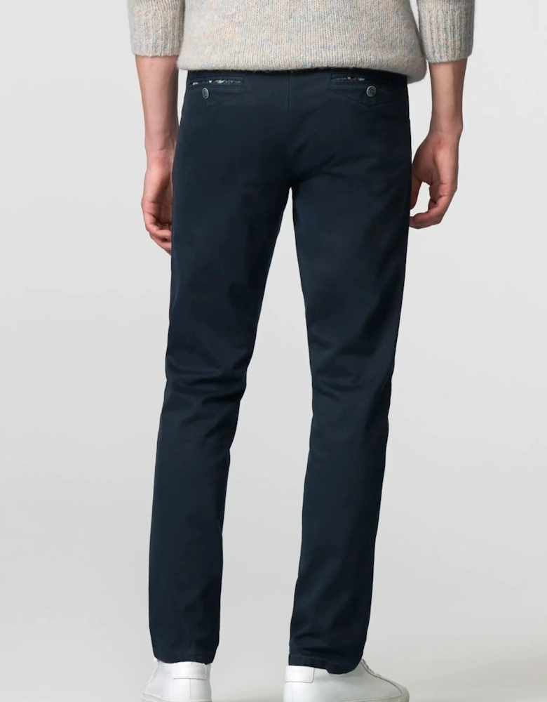 Chicago Modern Fit Chino Fine Micro - Navy