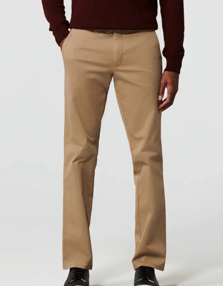 Roma Comfort Fit Chino - Tan