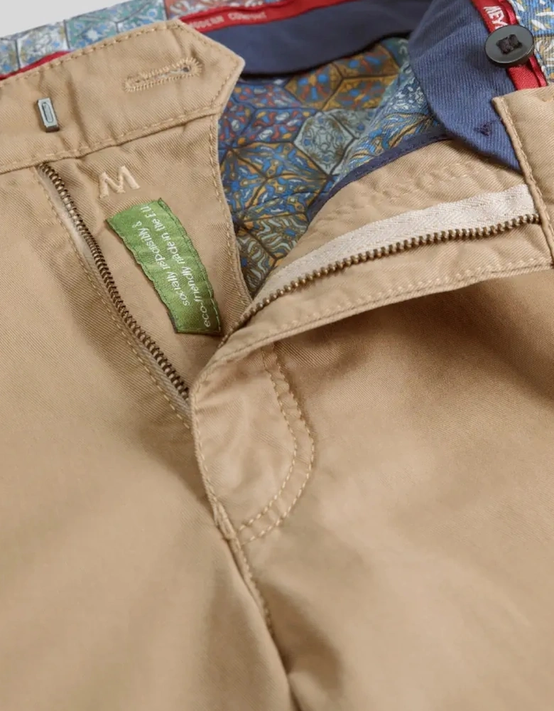 Roma Comfort Fit Chino - Tan