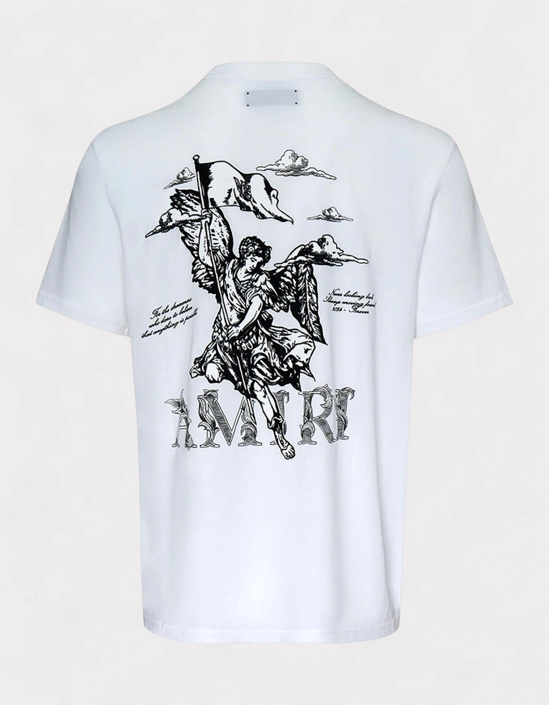 Men's Amiri MA Angels Tee White - Size: 40