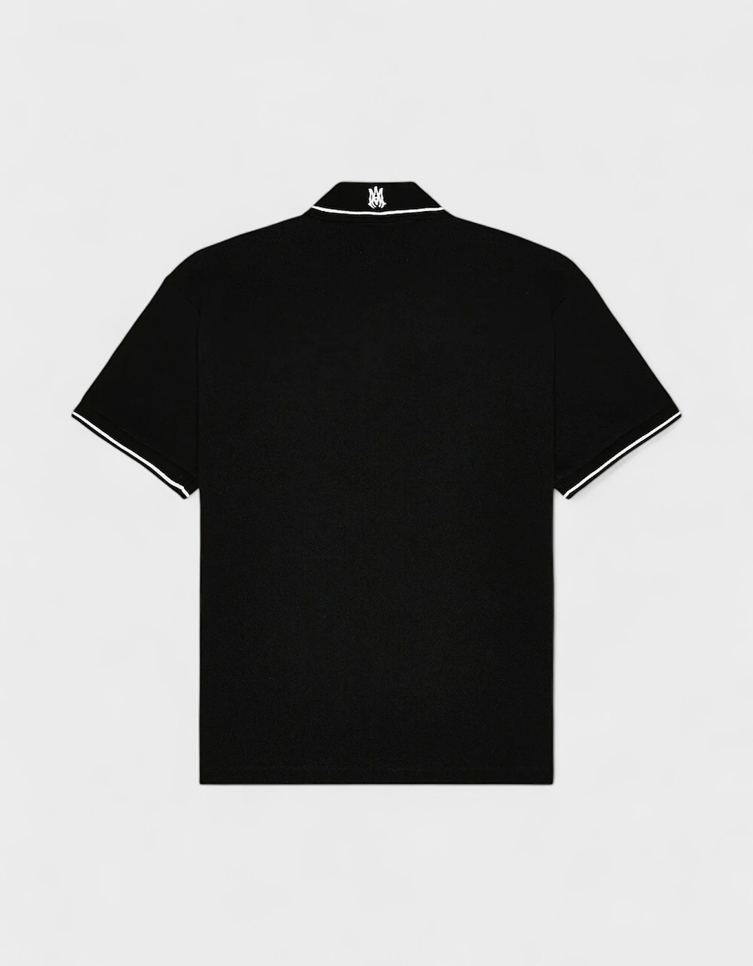 Solid Short Sleeve Polo Black