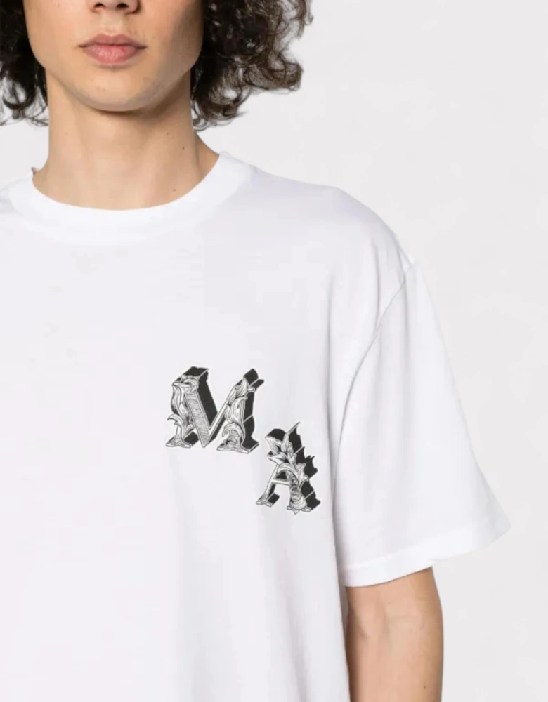 MA Angels Tee White