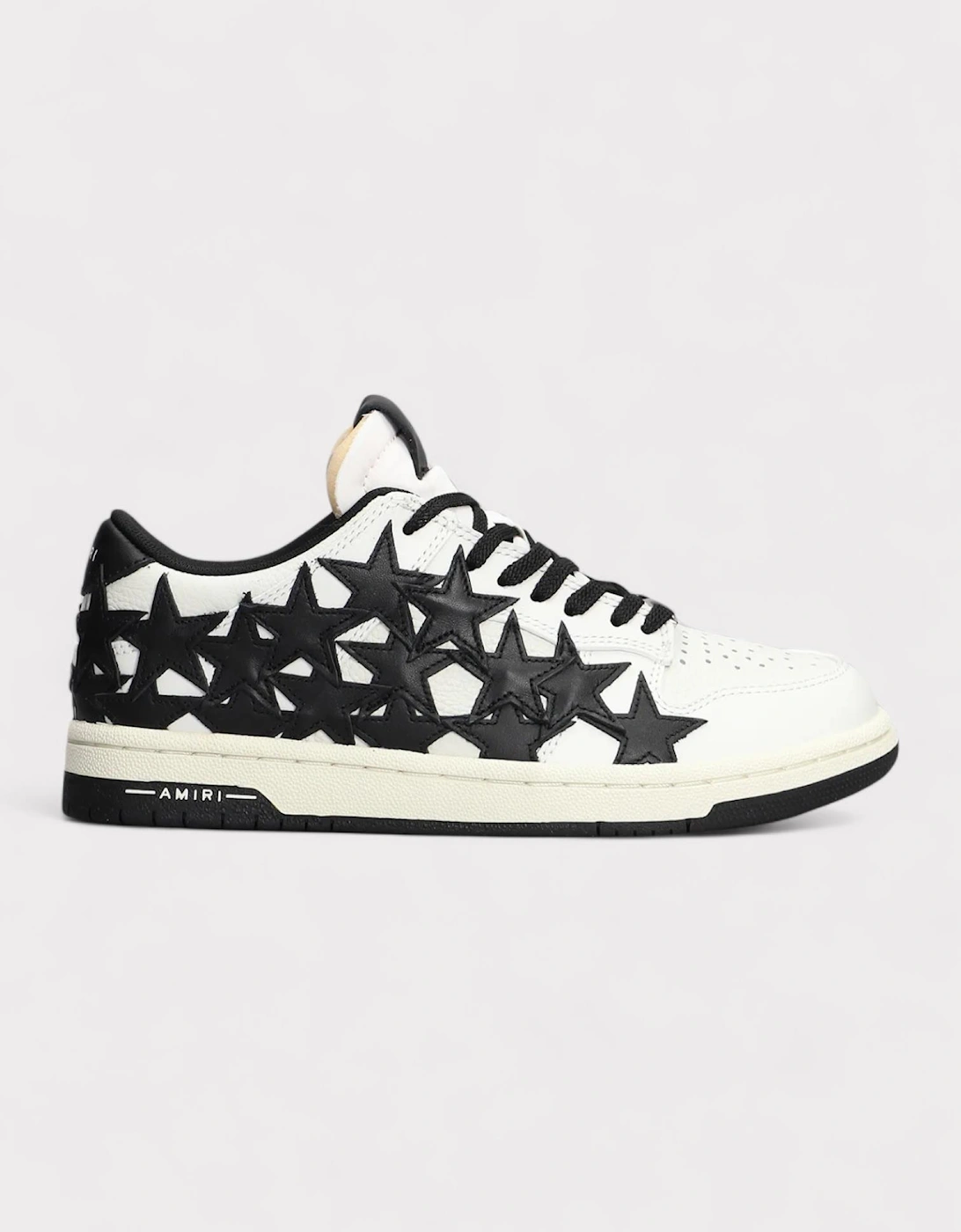 Stars Low Sneaker Wmns Black White, 6 of 5
