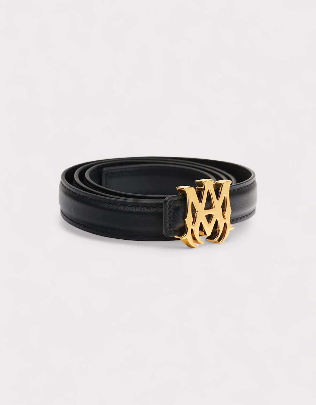 MA Logo 2cm Belt Gold Black, 4 of 3
