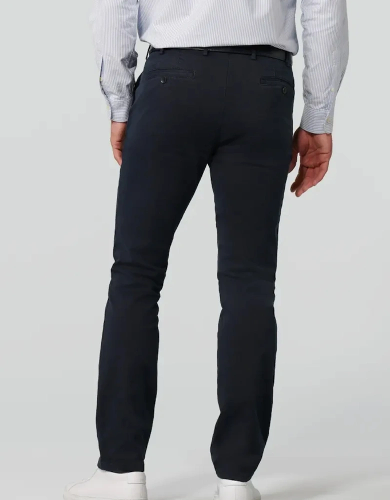 Roma Comfort Fit Chino - Navy