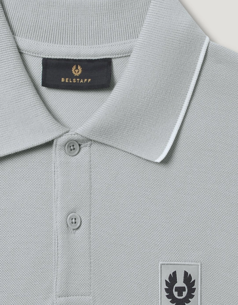 PATCH LOGO TIPPED POLO
