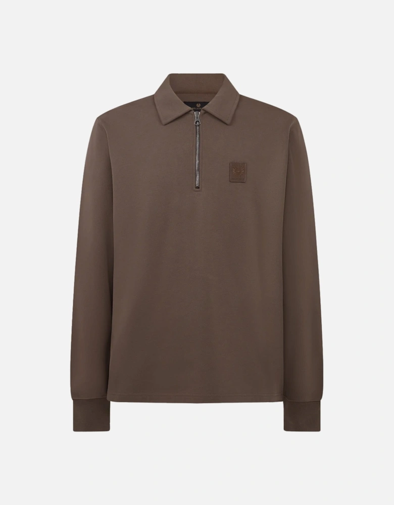 CURATOR COLLARED SWEATSHIRT