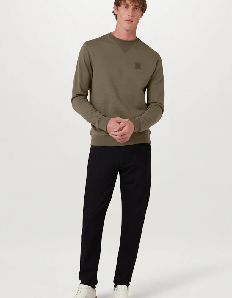 Curator Crewneck Sweatshirt Khaki