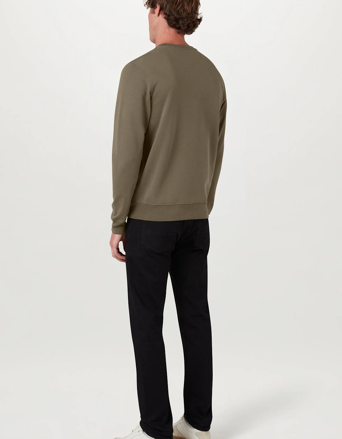 Curator Crewneck Sweatshirt Khaki