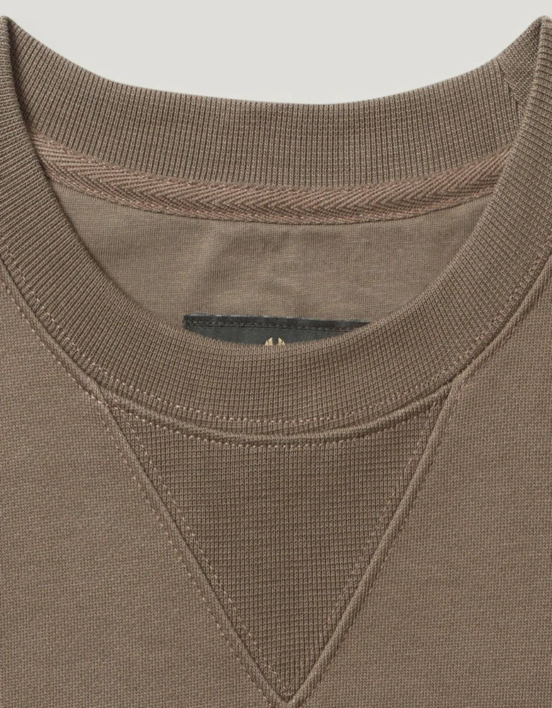 Curator Crewneck Sweatshirt Khaki