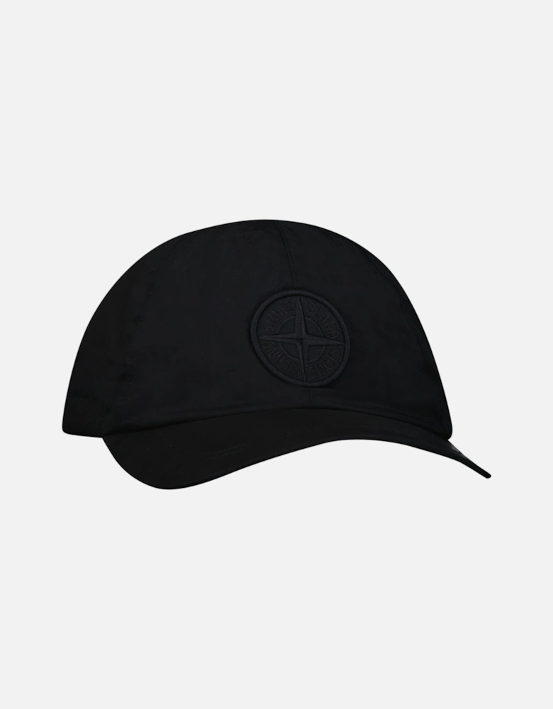 Compass Baseball Cap in Black