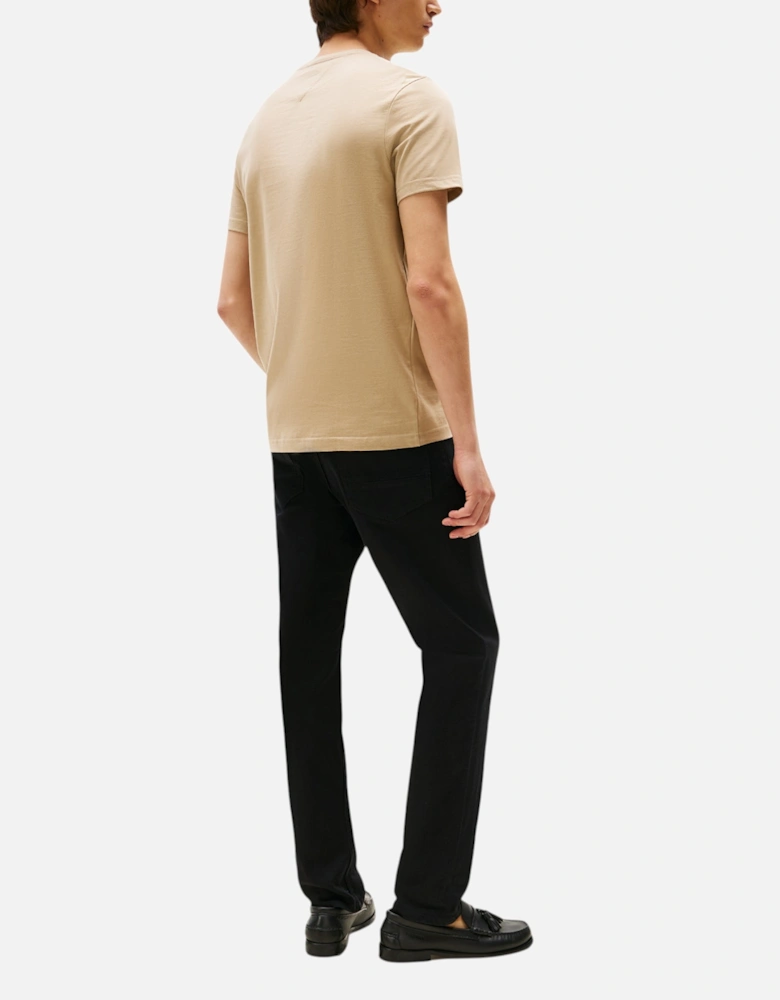 Mens T Shirts Signature Tonal Flag Logo Summer Cotton Tino Tee