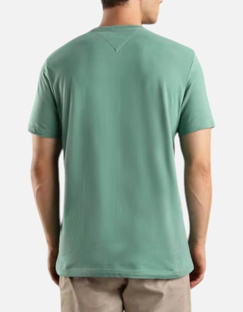 Mens T Shirts Signature Tonal Flag Logo Summer Cotton Tino Tee