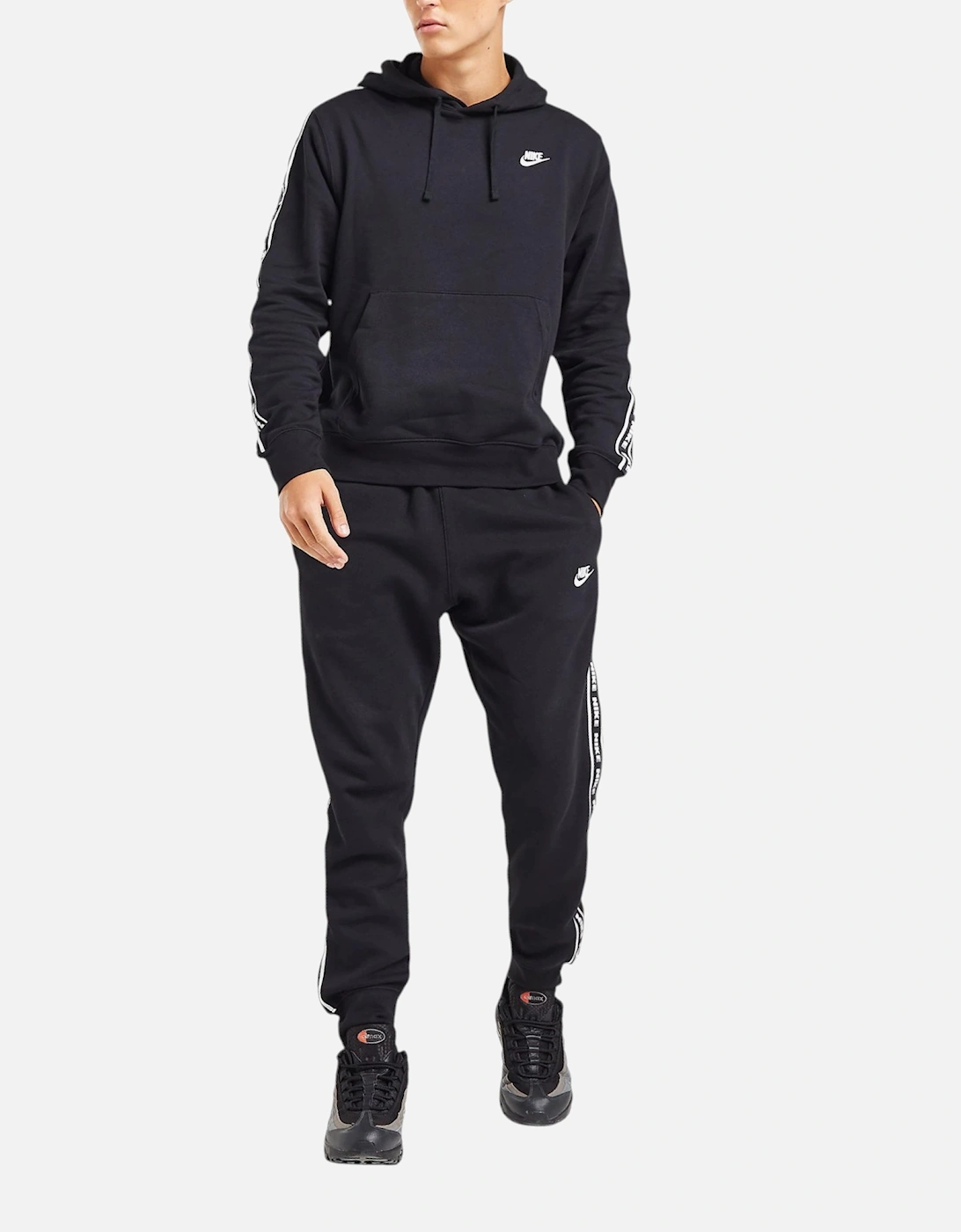 FB7296 Mens Tracksuit Aries Club Tape Pullover Fleece Hoodie Sports, 10 of 9