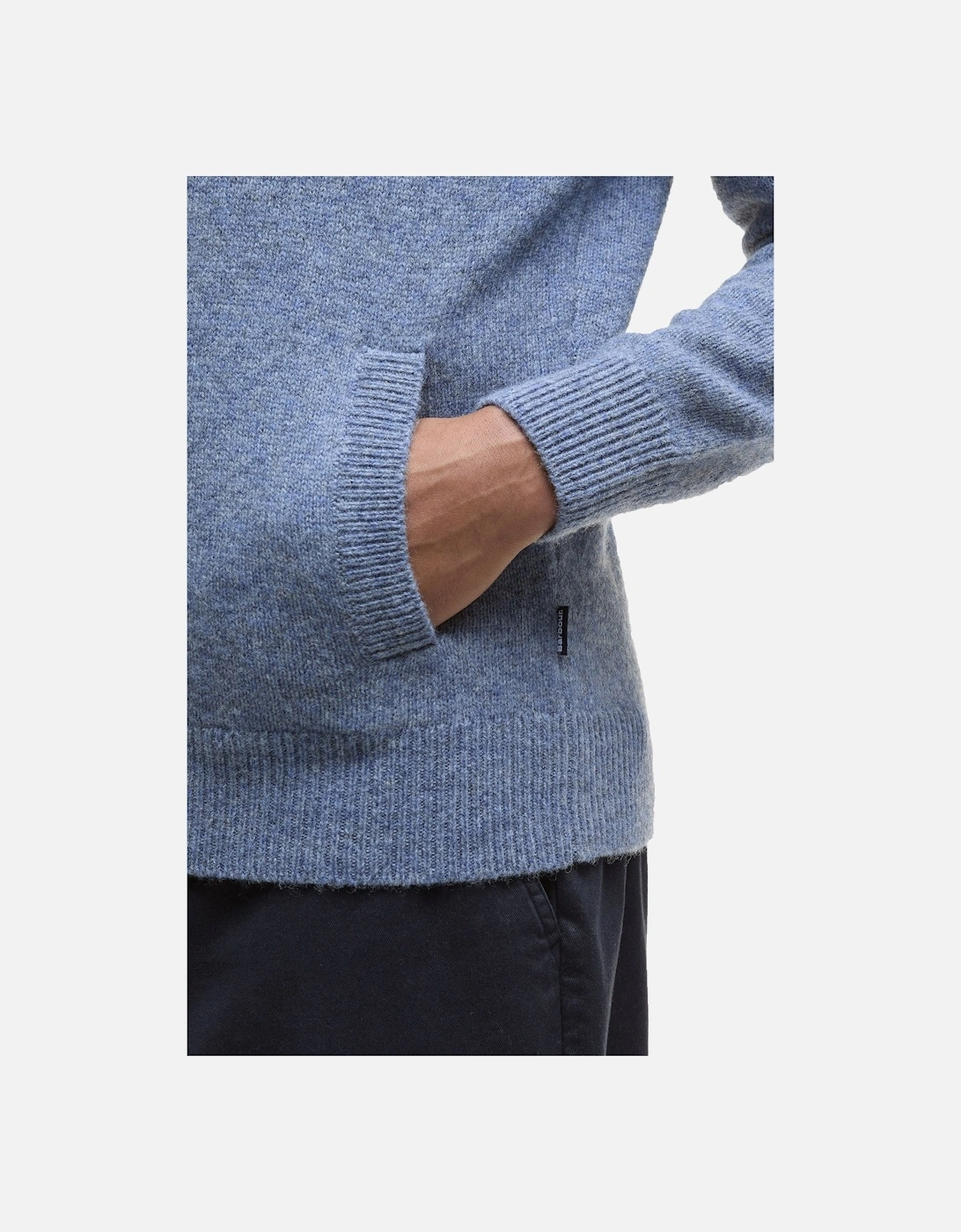 Talder Half Zip Light Blue