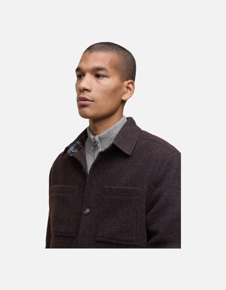 Marlow Overshirt Dark Oak