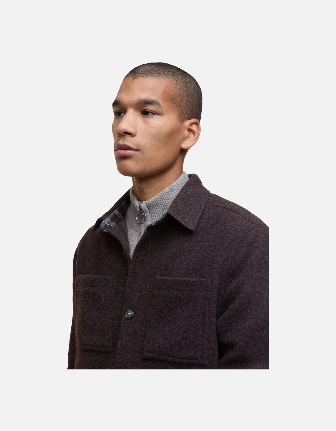 Marlow Overshirt Dark Oak