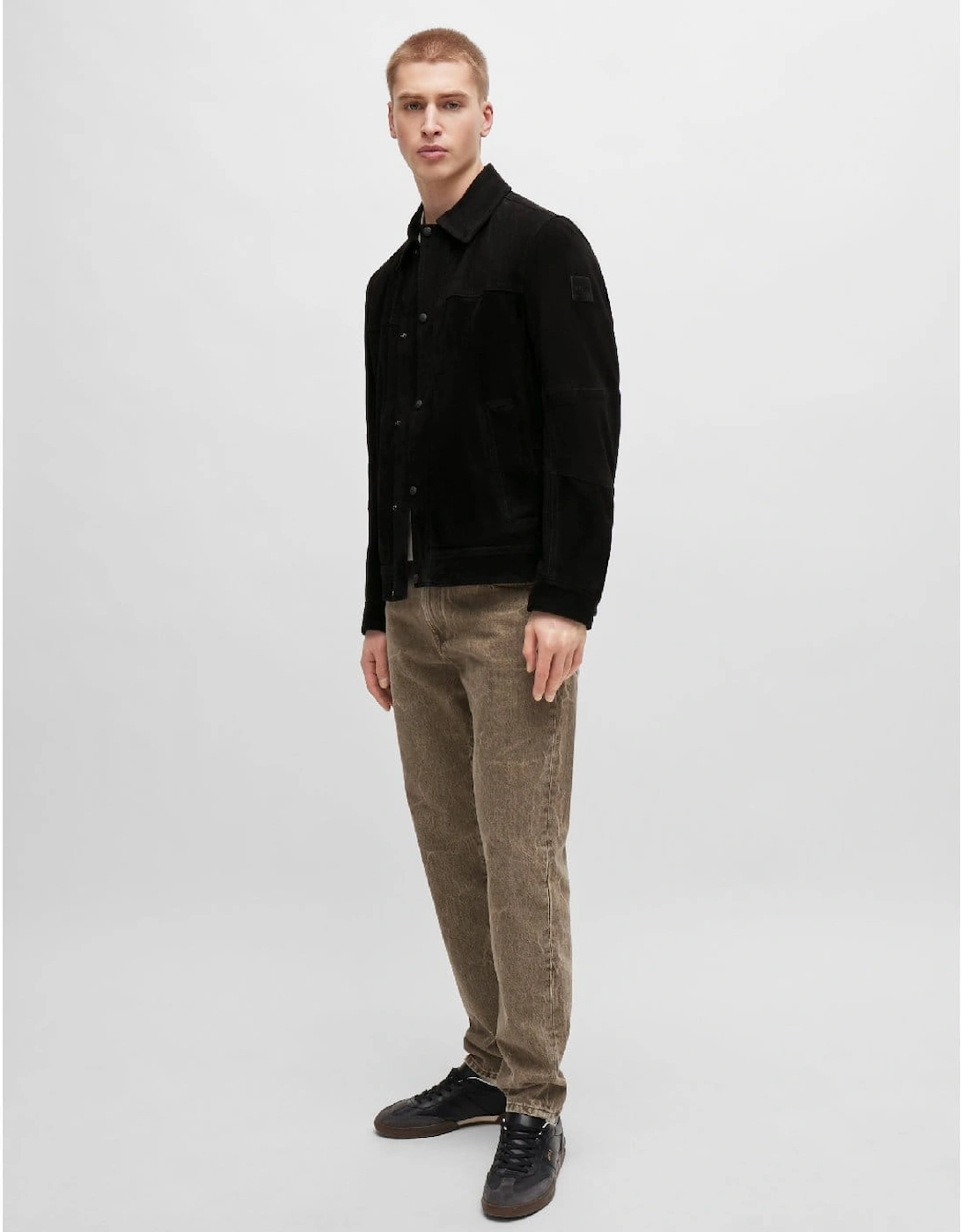 Jomister Suede Bomber Jacket